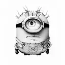 Minion  tattoo design idea