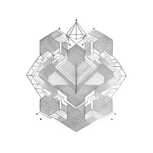 word family in a geometric word like if it was an armour for the left shoulder. hexagonal forms. lines. Maori.  tattoo design idea