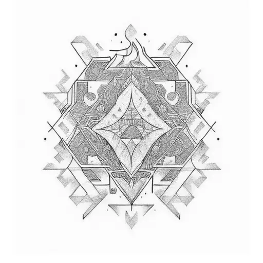 tattoo of the calligraphy having the name of my children: Nady and Yanad tattoo design idea