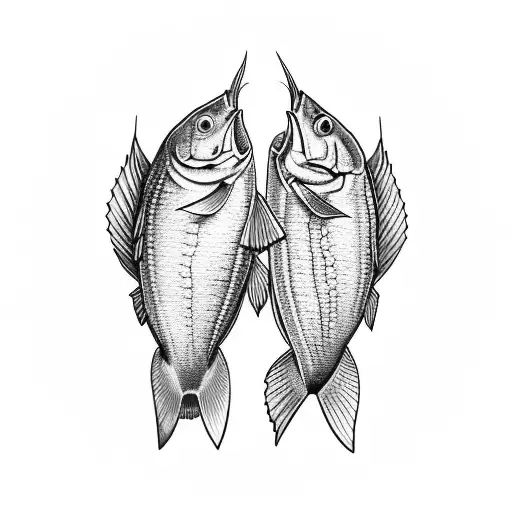 Texas redfish tattoo design idea