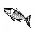 redfish  tattoo design idea