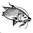 redfish  tattoo design idea