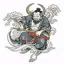 nyami nyami river god tattoo design idea