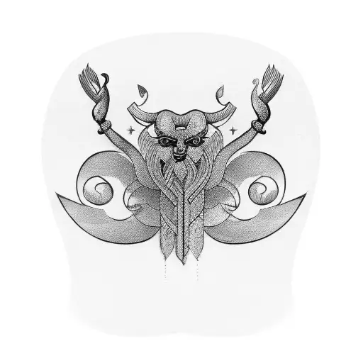 Ancient Greek back tattoo tattoo design idea