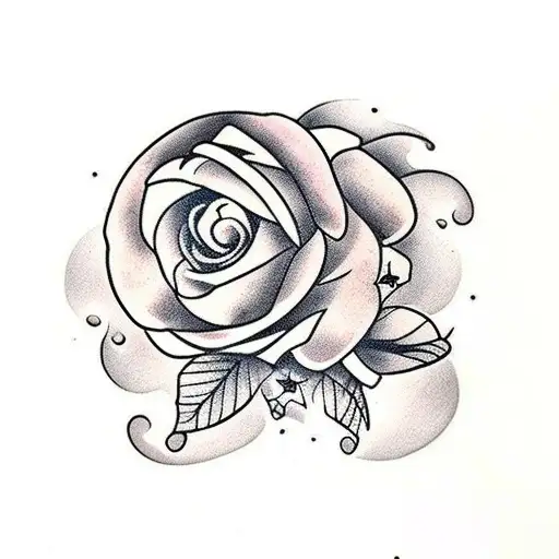 nails with blood  tattoo design idea