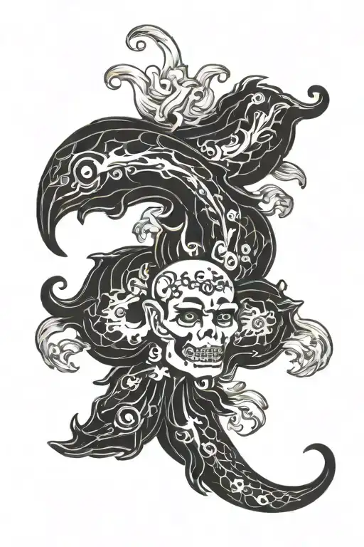 red hot chili peppers tattoo design idea