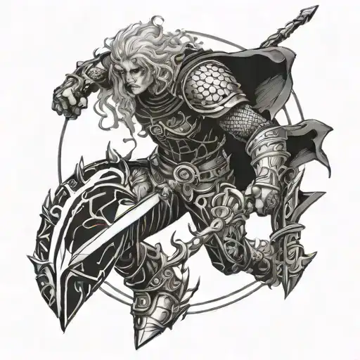 berserk griffith tattoo design idea