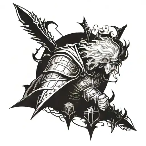 berserk griffith tattoo design idea