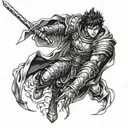 berserk griffith tattoo design idea
