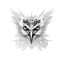 Philippine Eagle tattoo design idea