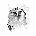 Philippine Eagle tattoo design idea