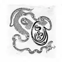 ancient thai script  tattoo design idea