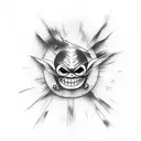 Luffy gear 5 tattoo design idea