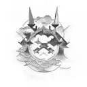 cloud sleeve  tattoo design idea