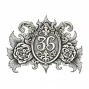 sweden 3 crones tattoo design idea