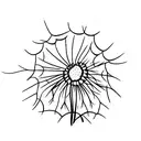 Dandelion tattoo design idea