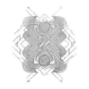 A lyrical passage in an ancient language weaves its way down his spine. The words, though unintelligible to most. tattoo design idea