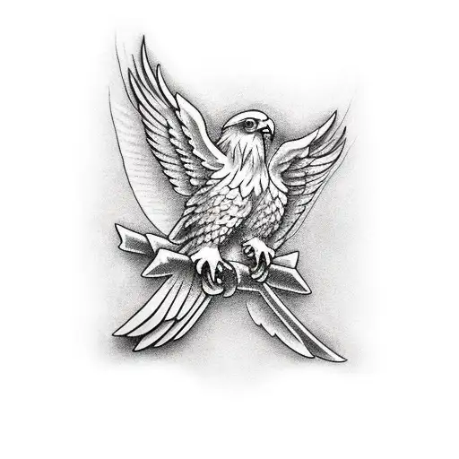 Eagle Tattoo - Temu