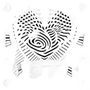 sol key turn into a music spectrum and then turn into an heart tattoo design idea