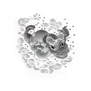 and if you go I want go with you and if you die I wanna die with you tattoo design idea