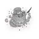 and if you go I want go with you and if you die I wanna die with you tattoo design idea