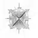 Christian Cross tattoo design idea