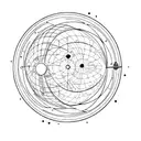 ptolemaic model solar system tattoo design idea