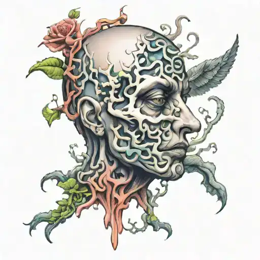 bipolar disorder tattoo design idea