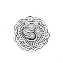 fortune cookie tattoo design idea