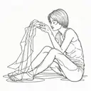 she lie tattoo design idea