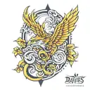 Davies emblem tattoo design idea
