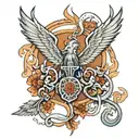 Davies emblem tattoo design idea