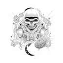 To infinity and beyond  tattoo design idea