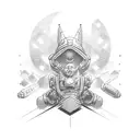 To infinity and beyond  tattoo design idea