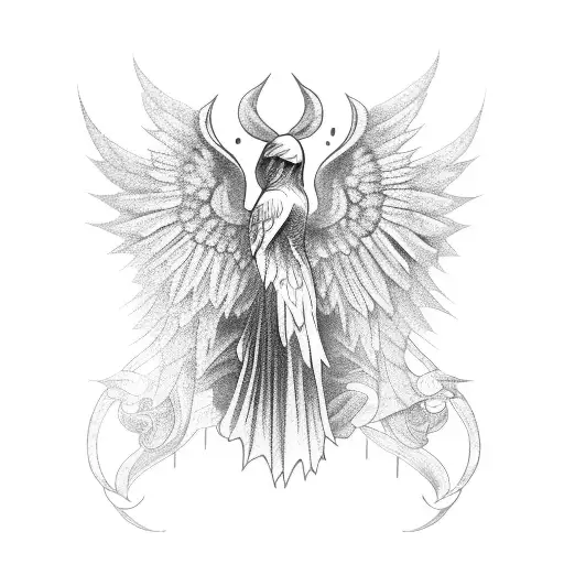 seraph tattoo design idea