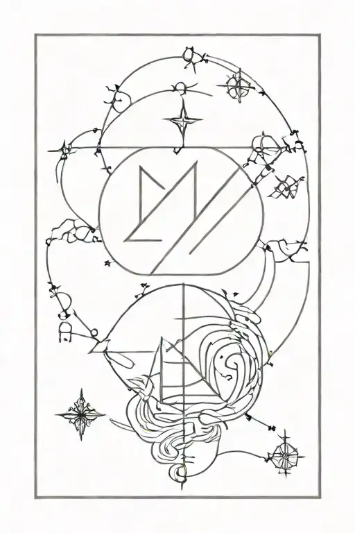 Adhd symbolistic tattoo tattoo design idea