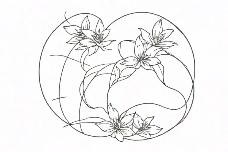 Friend tattoo design idea