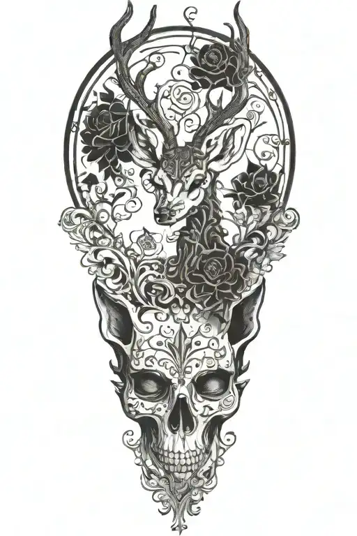 grumpi bambi tattoo design idea