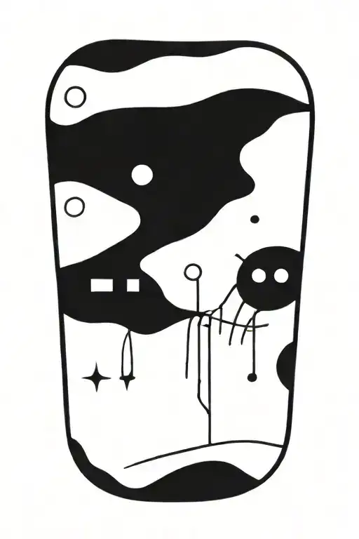 Whimsy Goth tattoo design idea