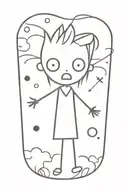 Whimsy Goth tattoo design idea