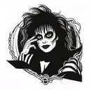 beetlejuice tattoo design idea