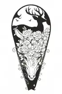 grumpi bambi tattoo design idea