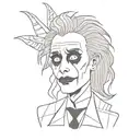 beetlejuice tattoo design idea
