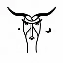 taurus, Gemini and Aries mix tattoo design idea