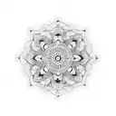 mandala  tattoo design idea