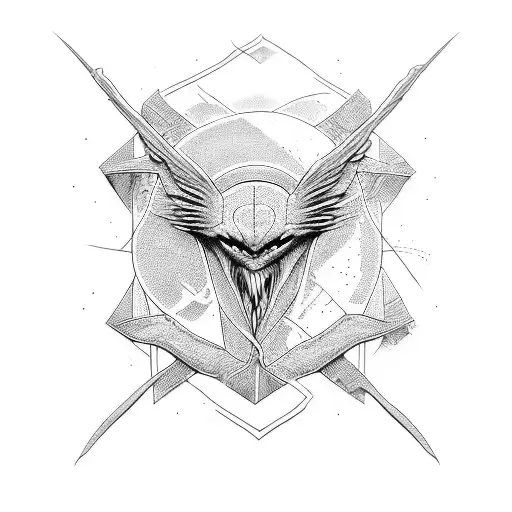 ichthus tattoo design idea