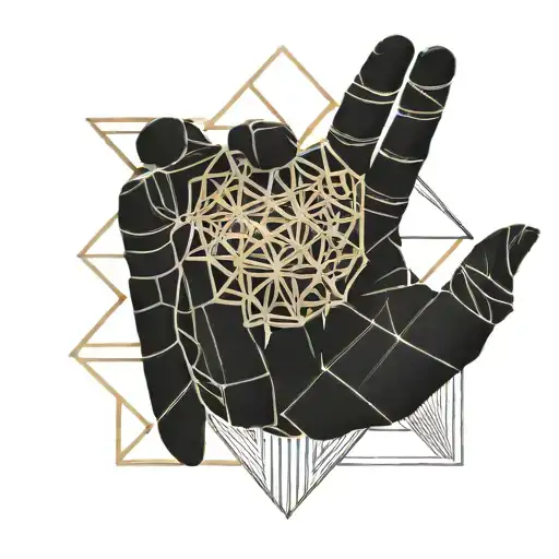 Shun Mudra tattoo design idea