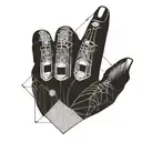 Shun Mudra tattoo design idea