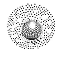 Fernsehturm Berlin, Discoball, Dancing tattoo design idea