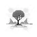 olive tree tattoo design idea